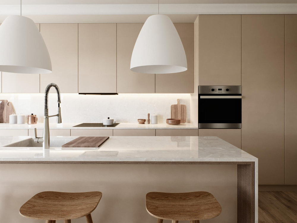Modern Minimalist Kitchen RenoQuote